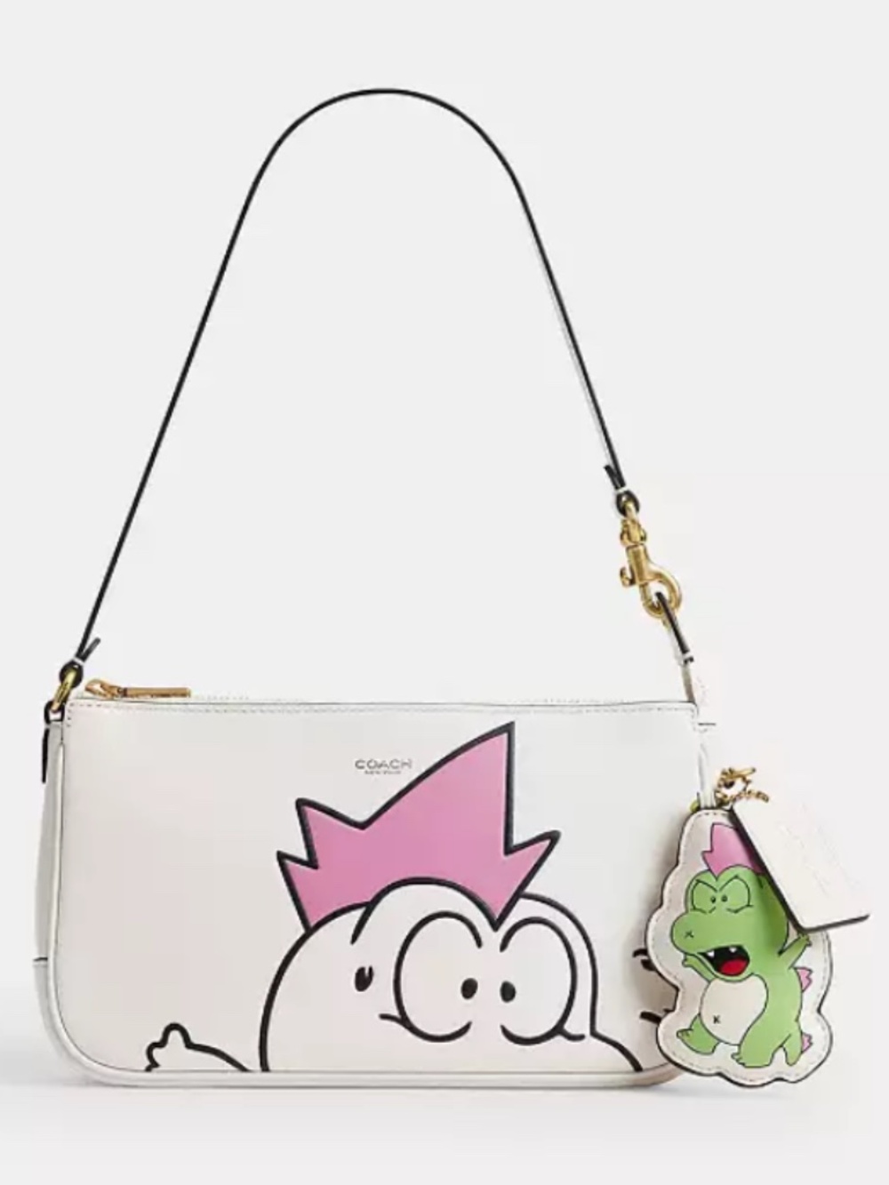 Brain Dead Plaza Bag With Darby Dino And Charm